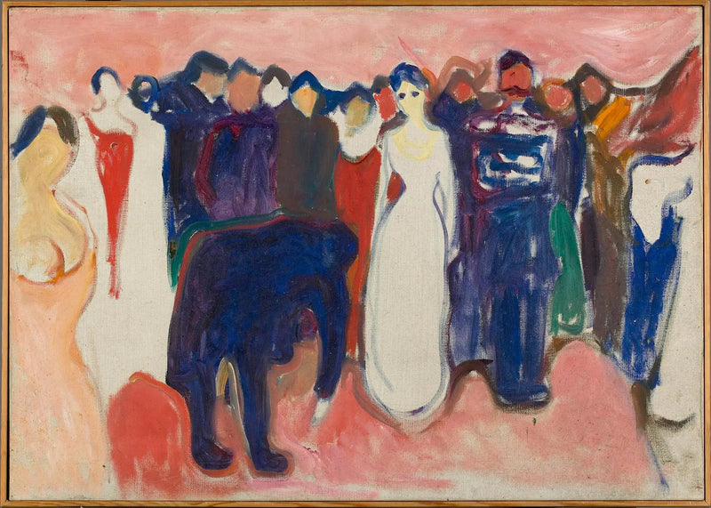 Glade Selskab - Edvard Munch
