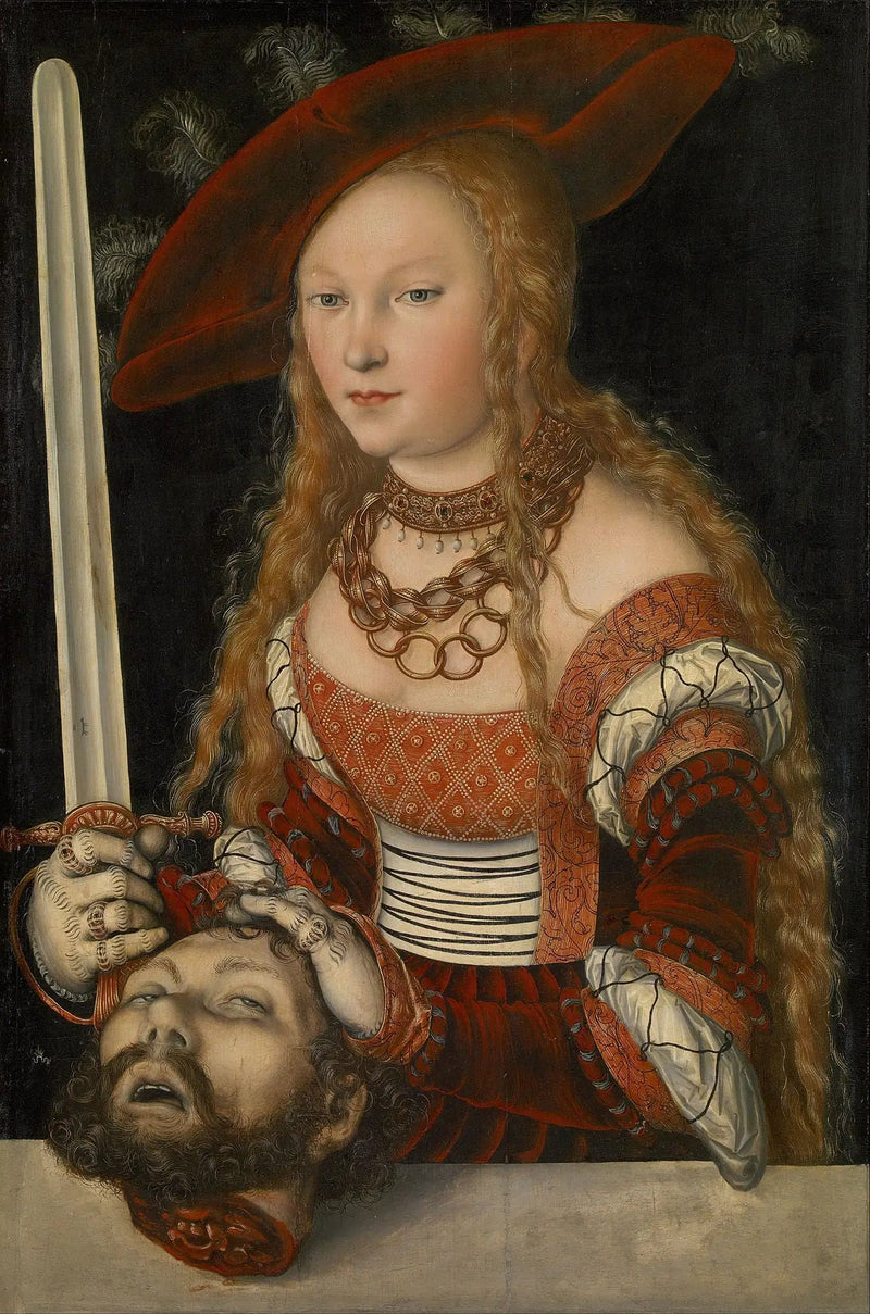 Judith med Holofernes' hoved - Lucas Cranach den Ældre