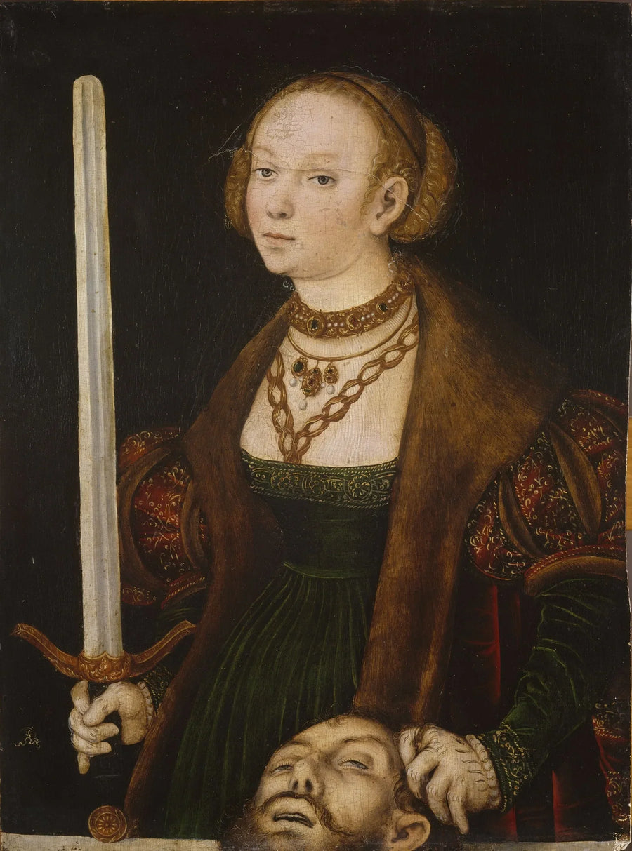 Judith med Holofernes' hoved - Lucas Cranach den Ældre