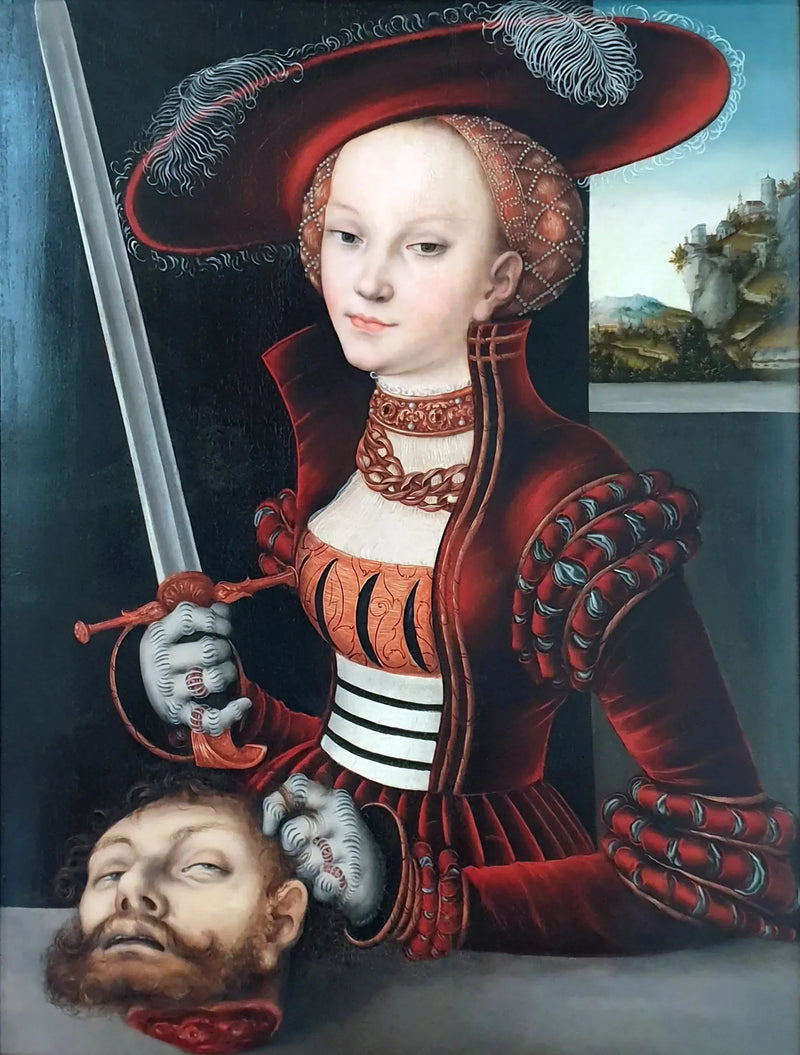 Judith med Holofernes' hoved - Lucas Cranach den Ældre