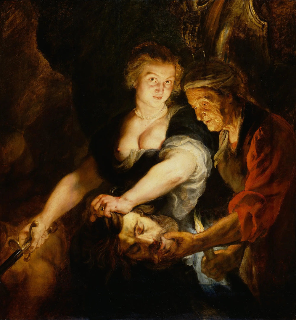 Judith avec la tête d'Holopherne - Peter Paul Rubens image 1 reproduction d’œuvre d’art à l’huile