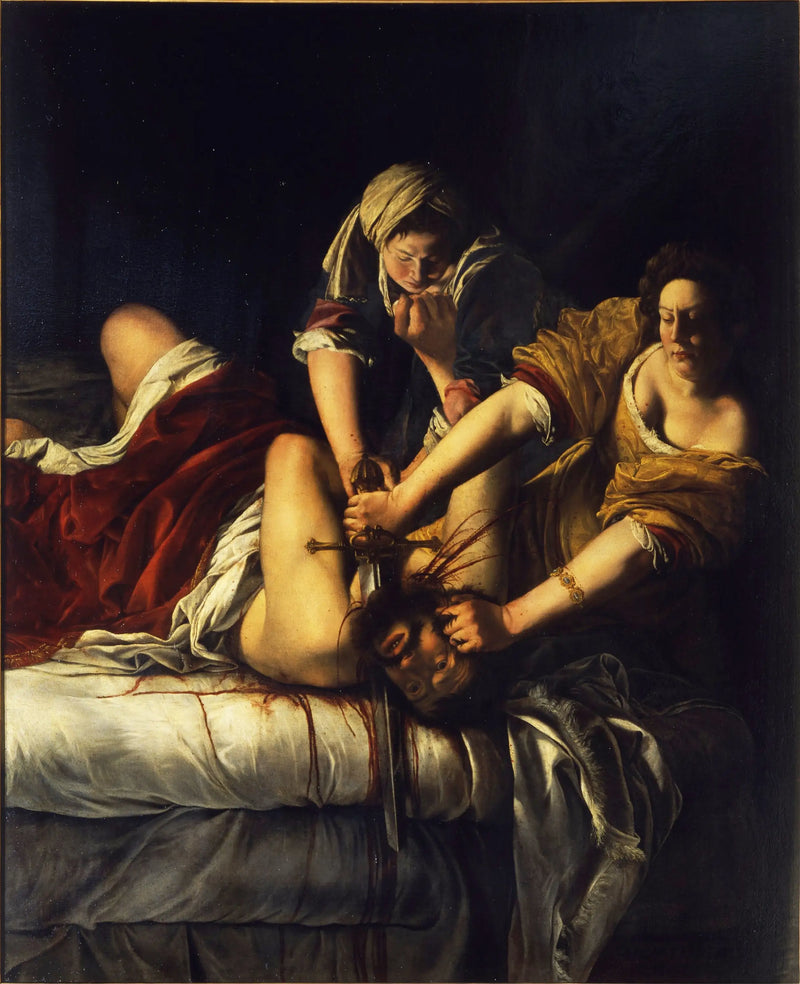 Judith decapitant Holopherne - Artemisia Gentileschi