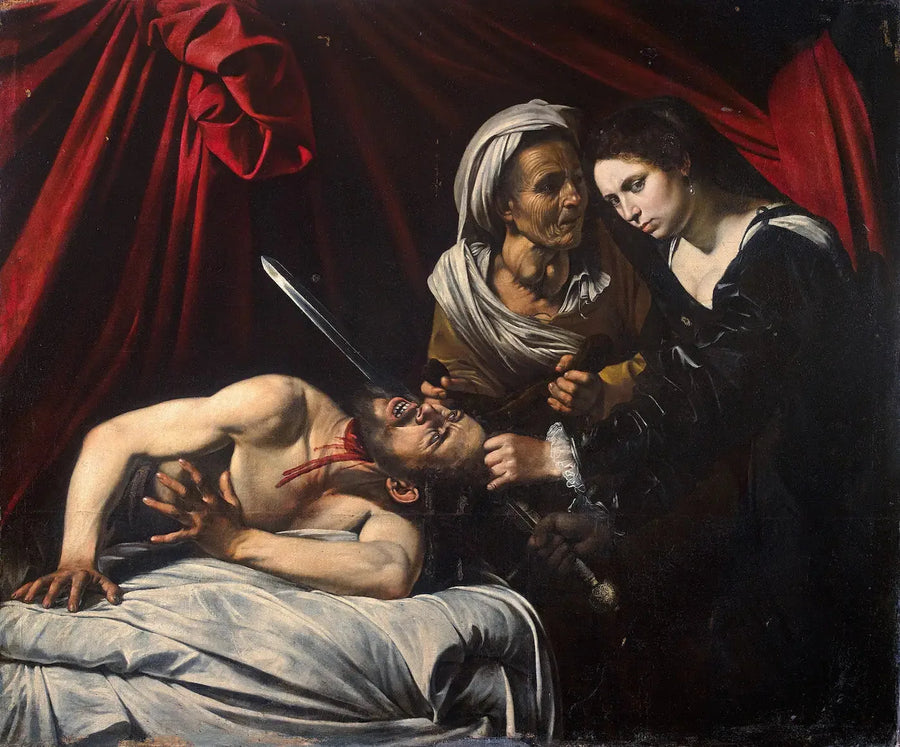 Judith halshuggende Holopherne - Caravaggio