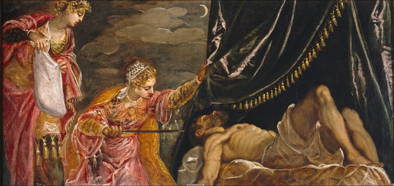 Judith og Holofernes - Jacopo Tintoretto