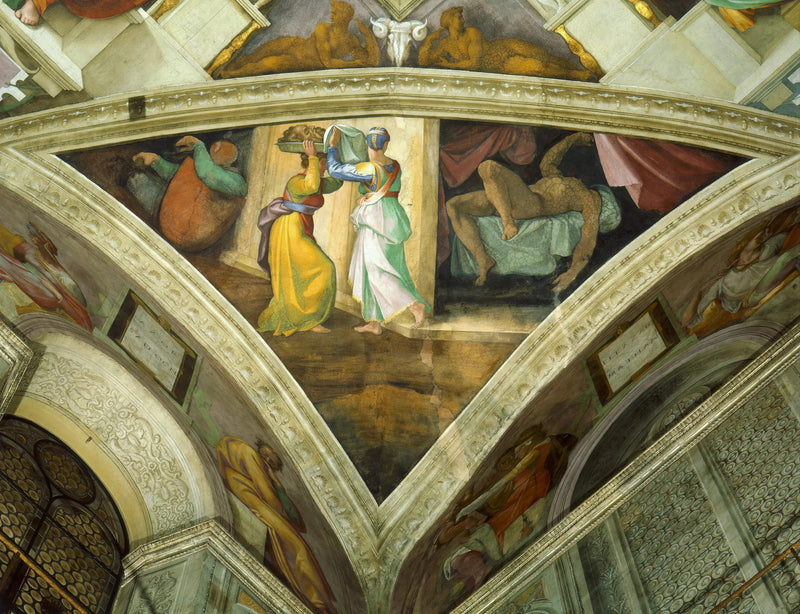 Judith og Holofernes - Michelangelo