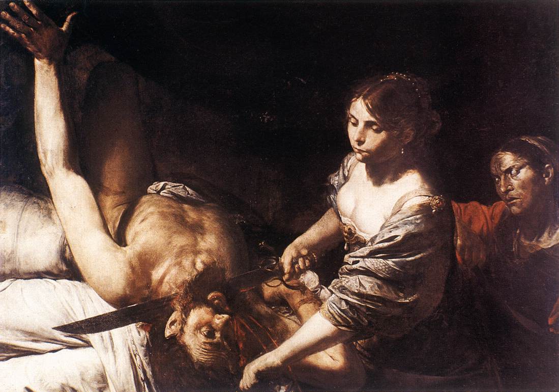 Judith et Holopherne - Valentin de Boulogne image 1 copie de tableau peinte à la main