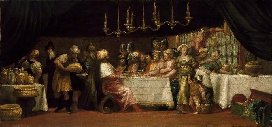 Judith festoyée chez Holopherne - Paul Véronèse - Alpha Reproduction