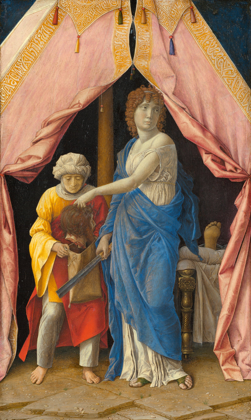 Judith lejer Holofernes' hoved - Andrea Mantegna