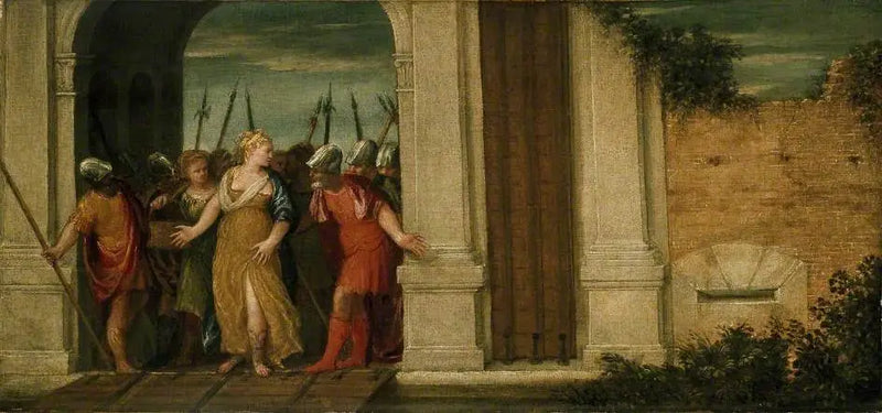 Judith forlader Béthulie - Paul Véronèse