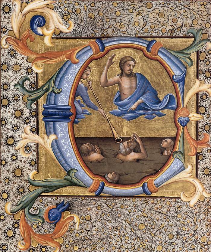 Dommedag - initial C - Lorenzo Monaco