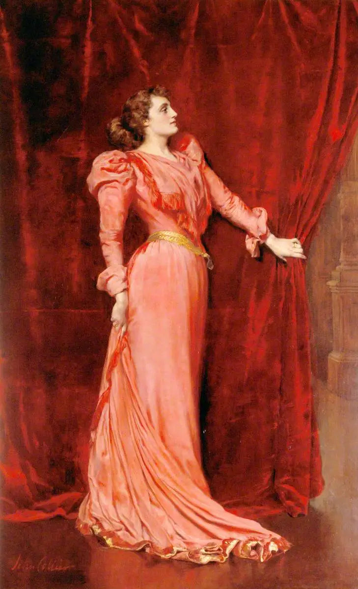 Julia Neilson-Terry (1868-1957), FRAM, i rollen som Drusilla Ives i 