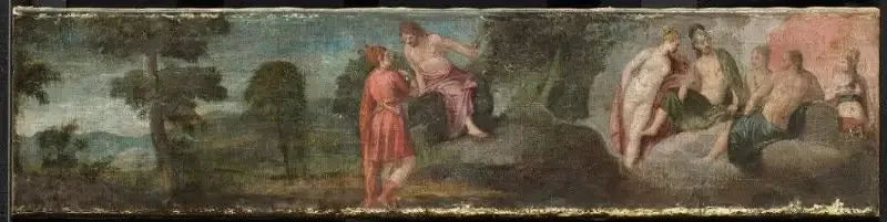 Jupiter med guderne og gudinderne på Olympus - Paul Véronèse