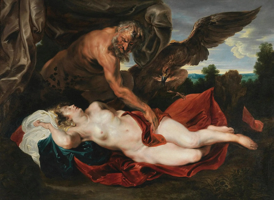 Jupiter og Antiope - Antoine van Dyck