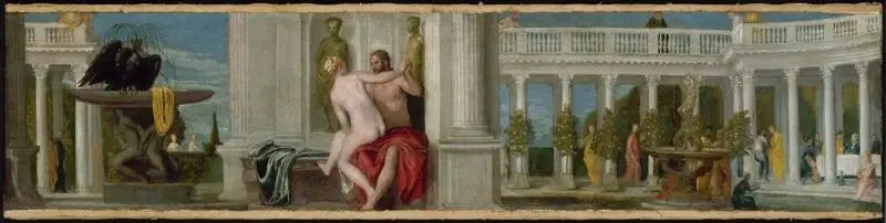 Jupiter og en nymfe - Paul Véronèse