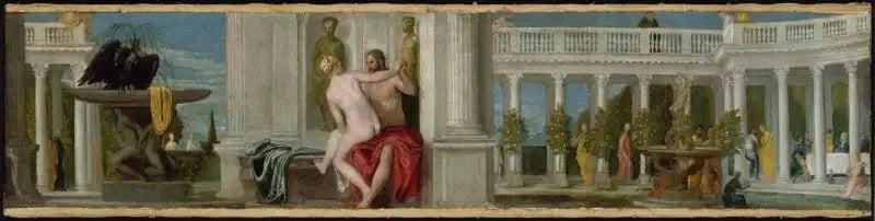 Jupiter og en nymfe - Paul Véronèse