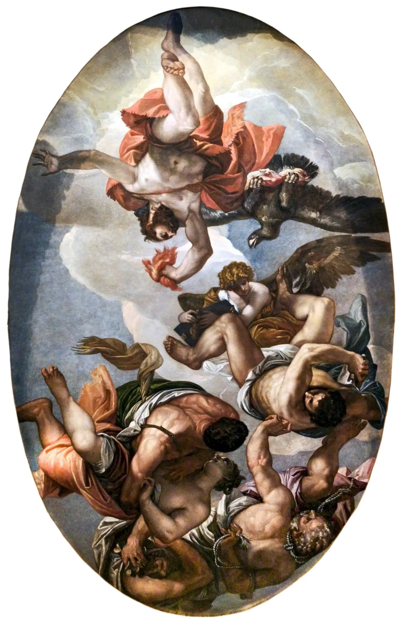 Jupiter, der straffer lasterne - Paul Véronèse