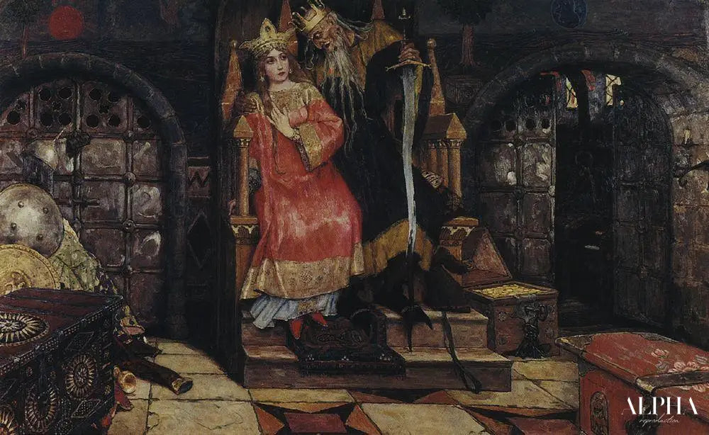 Kashchei l'Immortel - Viktor Vasnetsov - Reproductions de tableaux et peintures haut de gamme