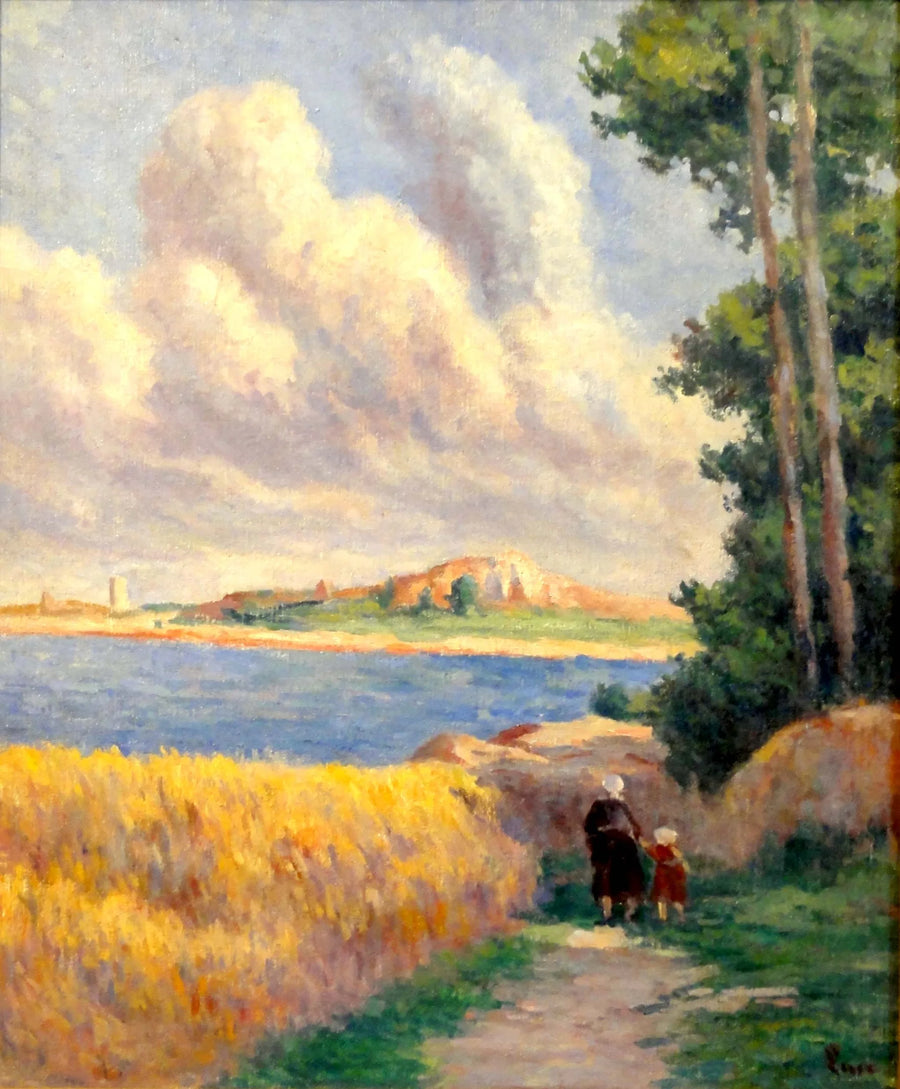 Kermouster, stien - Maximilien Luce