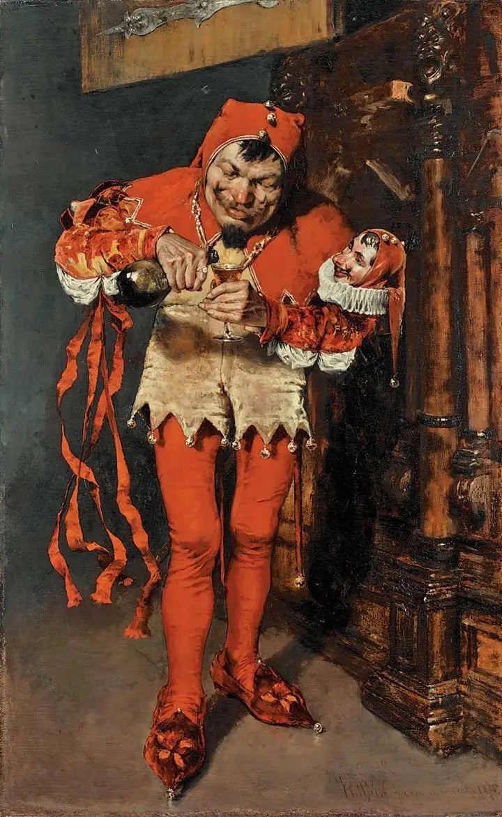 « Keying Up » - Hofnarren - William Merritt Chase