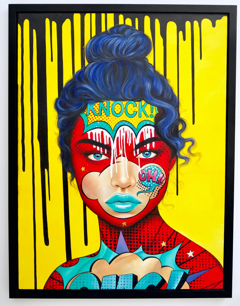 Bank på! Pop Art | 90 x 120 cm