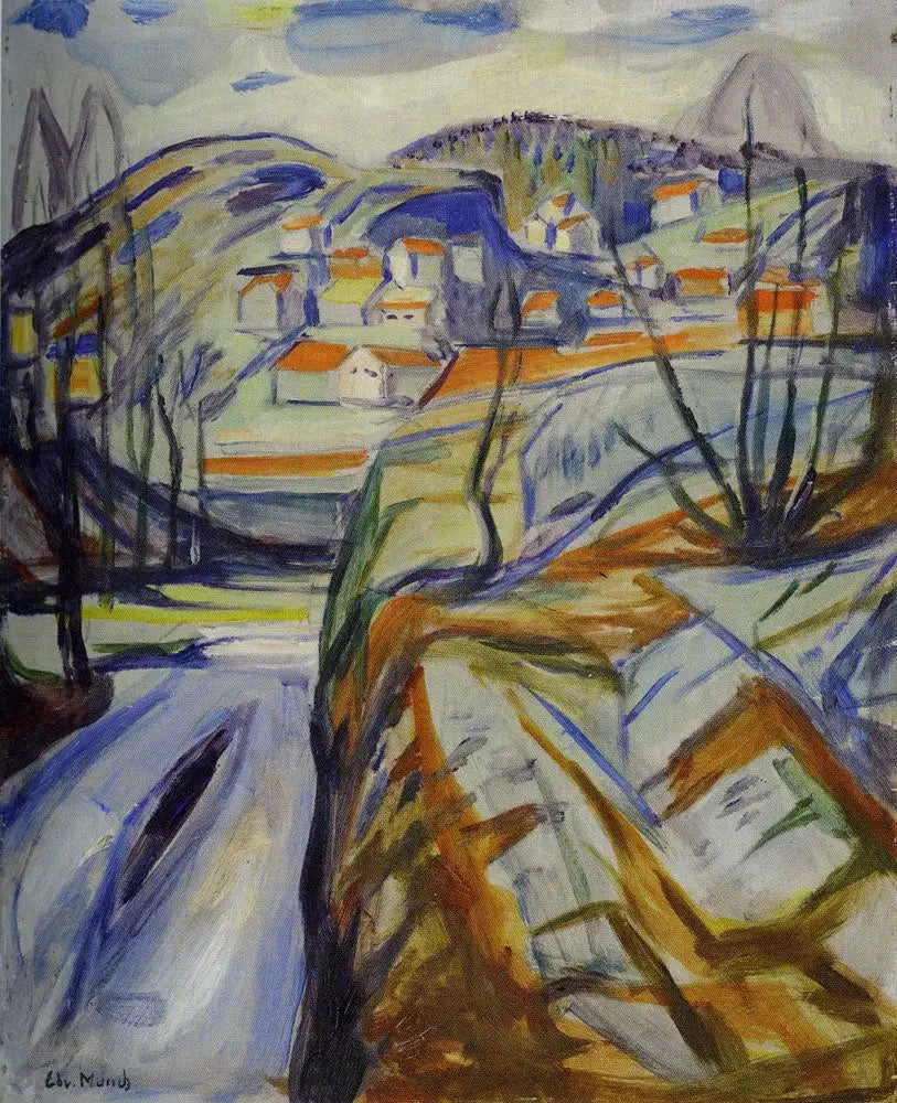 Kragerø om foråret - Edvard Munch