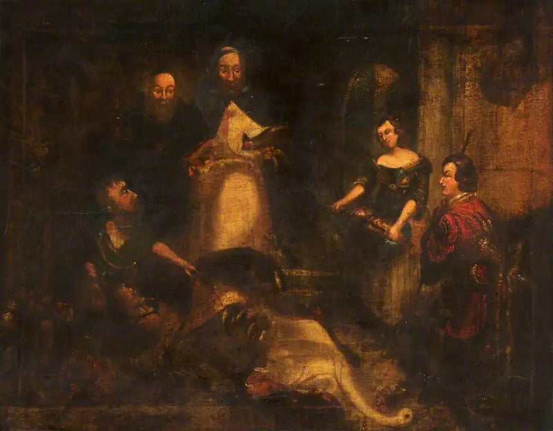 Bolton Kloster i oldtiden - Edwin Henry Landseer