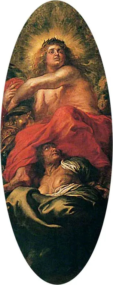Overflod, der fjerner grådighed - Peter Paul Rubens