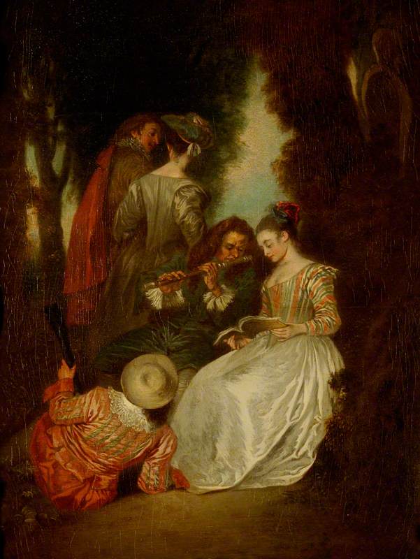 Den perfekte harmoni - Antoine Watteau