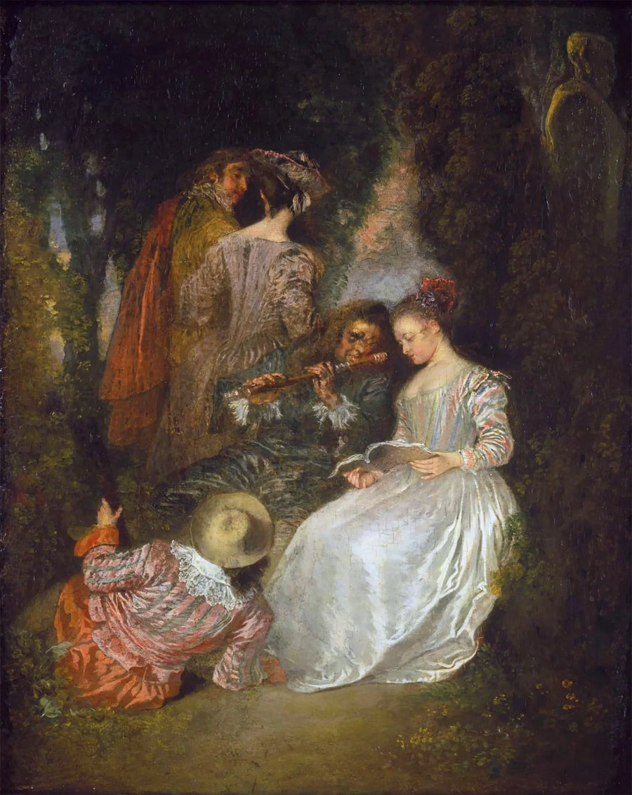 Den perfekte harmoni - Antoine Watteau