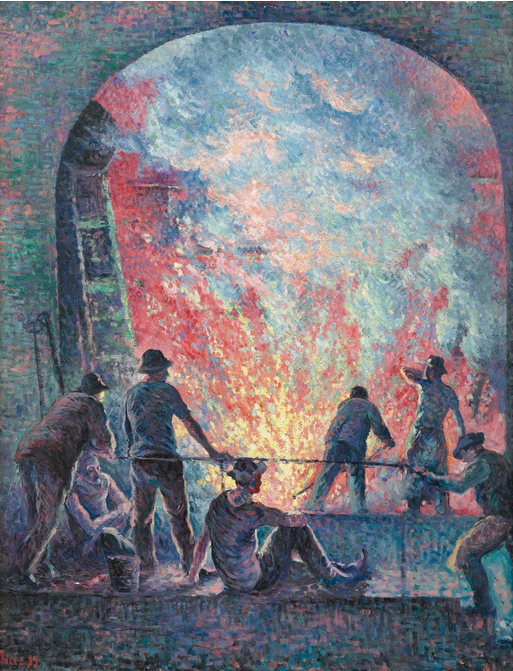 Stålværket - Maximilien Luce