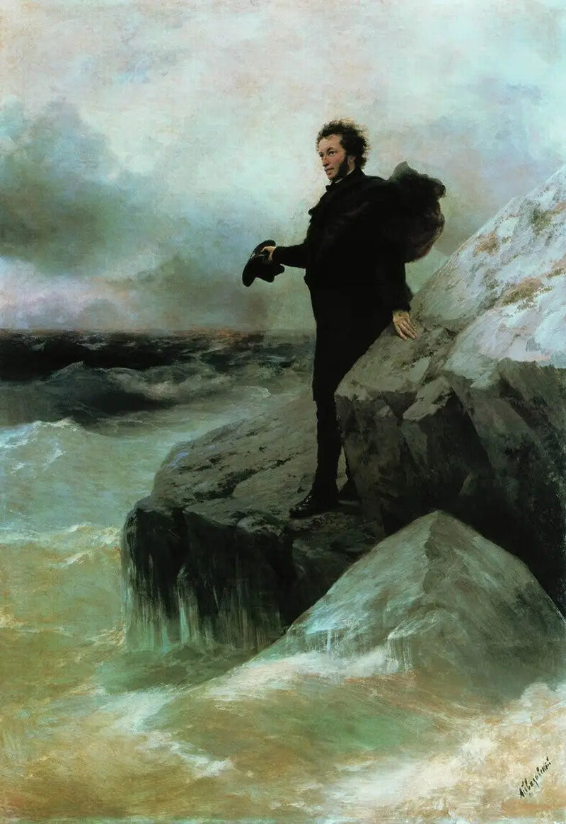 Farvel til havet af Pouchkine - Ivan Aïvazovski