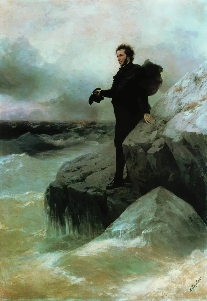 Farvel til havet af Pouchkine - Ivan Aïvazovski