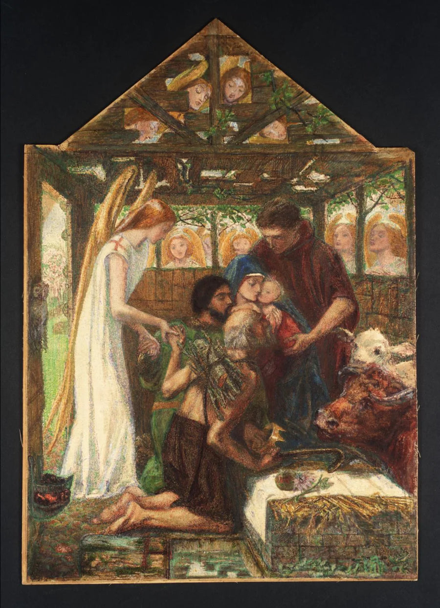 Tilbedelse - Dante Gabriel Rossetti