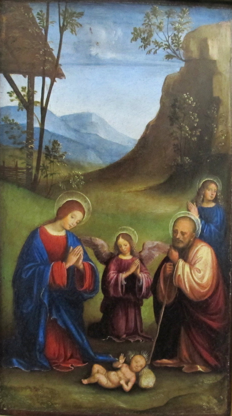 Barnets tilbedelse - Francesco Francia