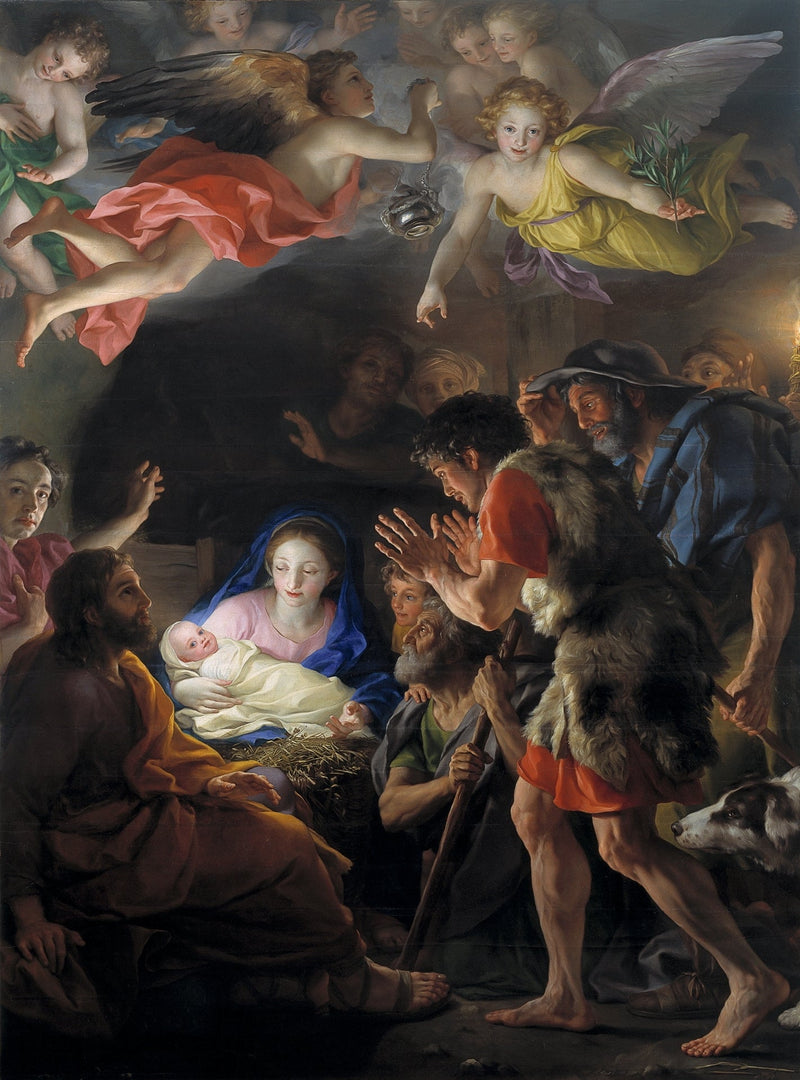 Betagelsen af hyrderne - Anton Raphael Mengs