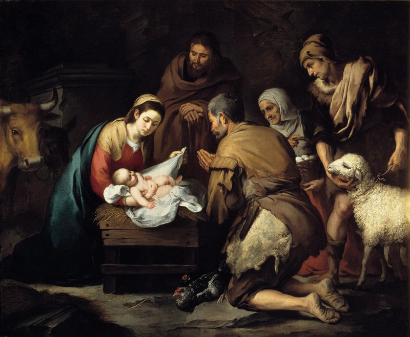 Betagelsen af hyrderne - Bartolomé Esteban Murillo