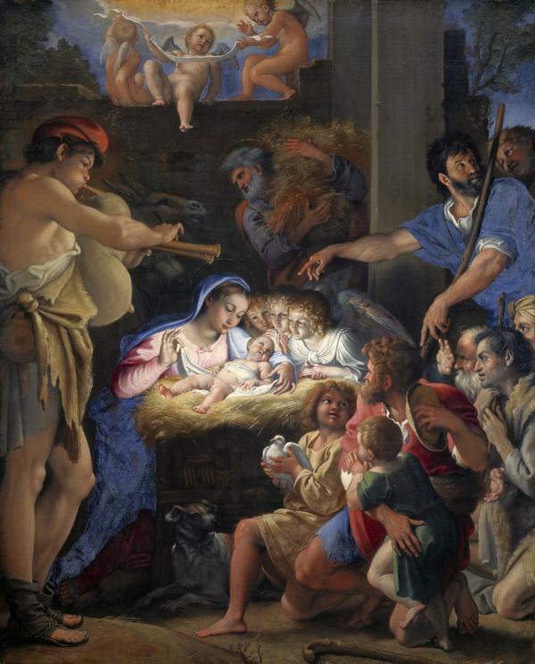 Betagelsen af hyrderne - Domenichino