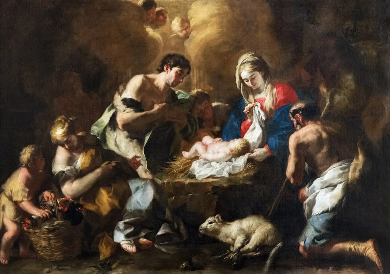 Hyrdernes tilbedelse - Francesco Solimena
