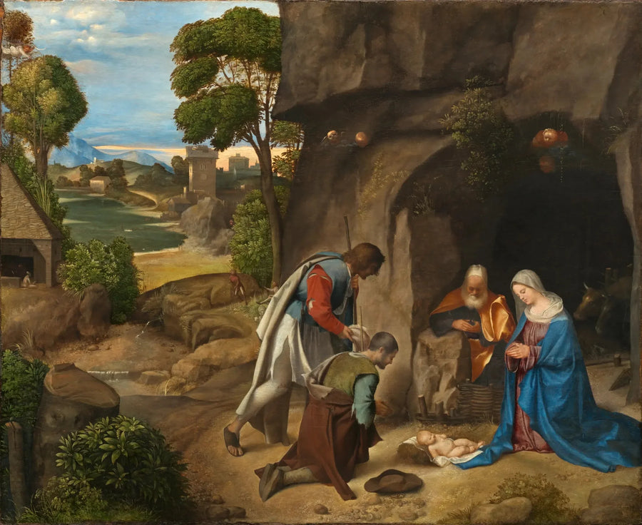 Betagelsen af hyrderne - Giorgione
