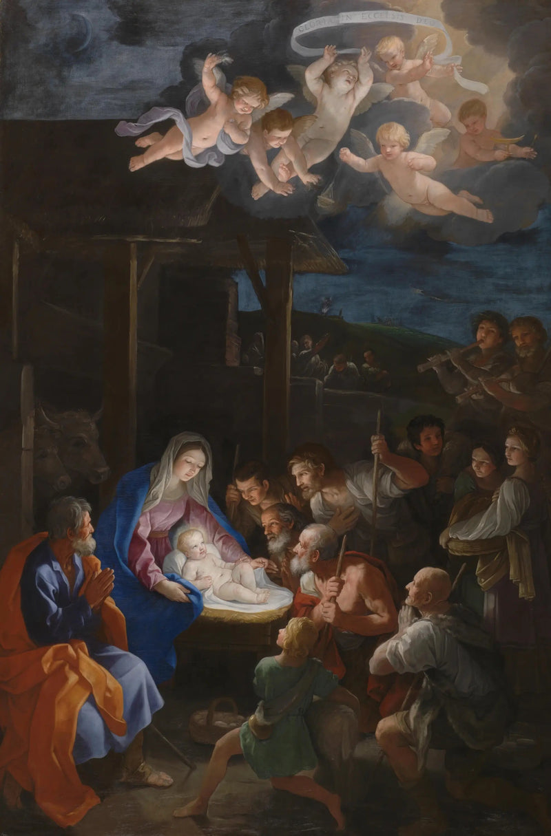 Hyrdernes tilbedelse - Guido Reni
