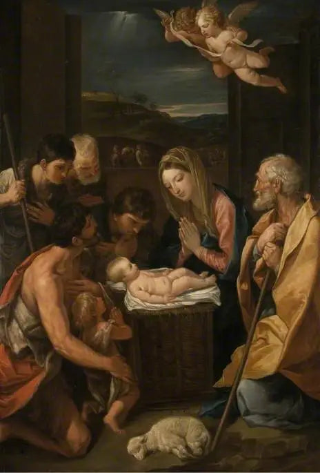 Hyrdernes tilbedelse - Guido Reni