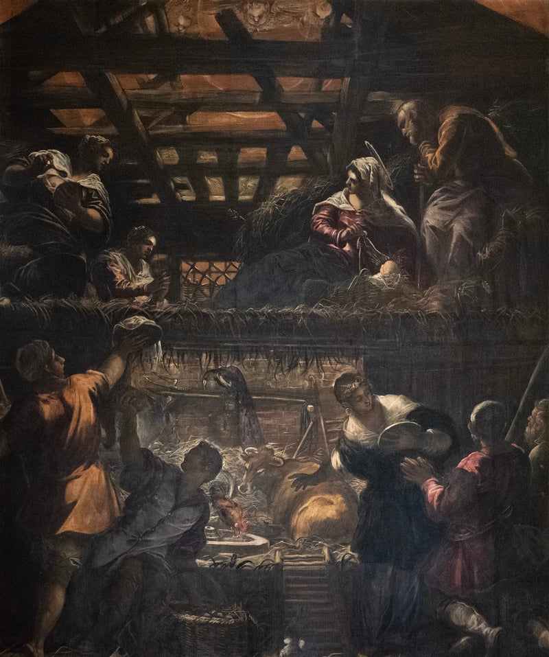 Betagelsen af hyrderne - Jacopo Tintoretto