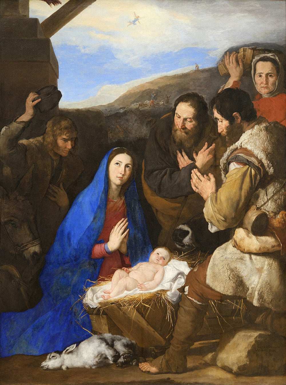 L’Adoration des bergers - Jusepe de Ribera - Alpha Reproduction