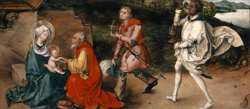 De hellige tre kongers tilbedelse - Albrecht Dürer