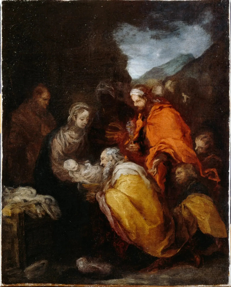De vise mænds tilbedelse - Bartolomé Esteban Murillo