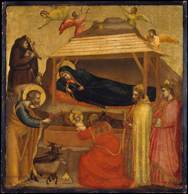 De vise mænds tilbedelse - Giotto