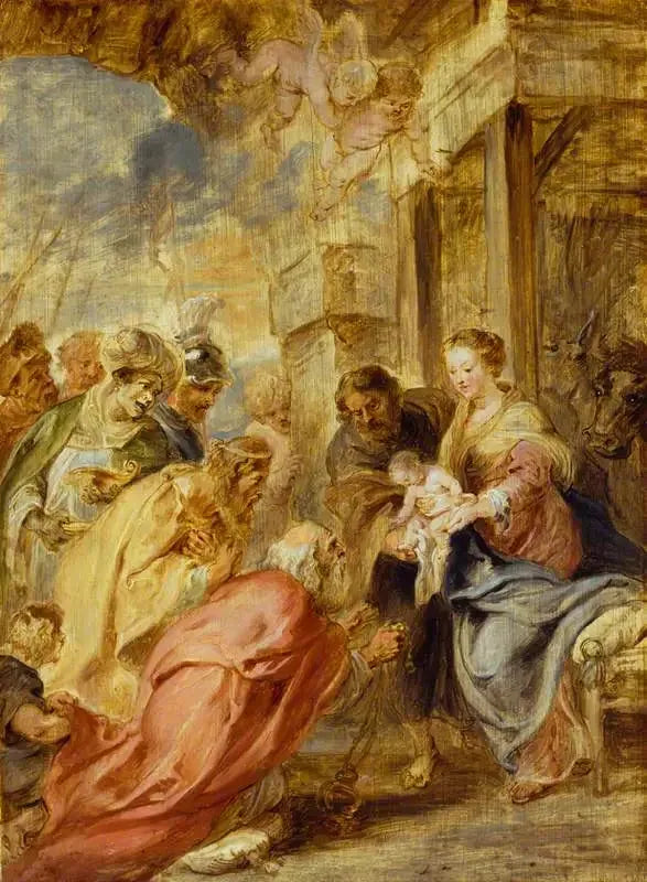 Hyrdinden af Magierne - Peter Paul Rubens