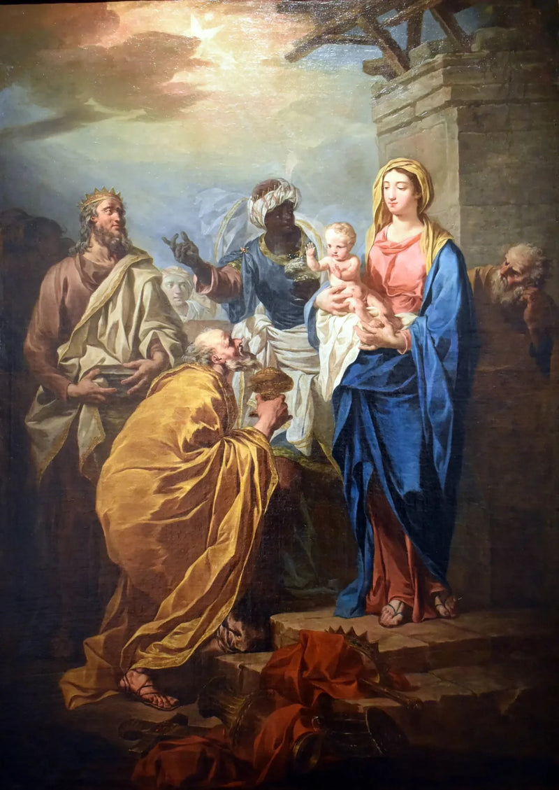 De vise mænds tilbedelse - Pierre Subleyras