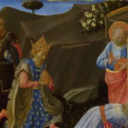 De vise kongers tilbedelse - Zanobi Strozzi