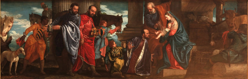 De tre vise mænds tilbedelse - Paul Véronèse